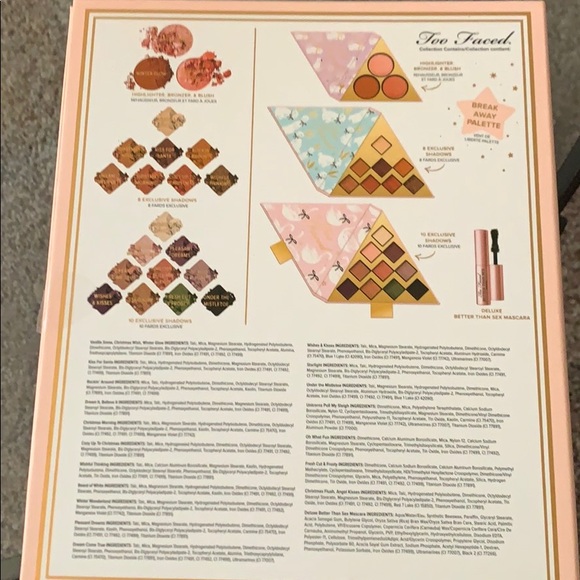 Too Faced Under the Christmas Tree Palette Mascara - Picture 2 of 6